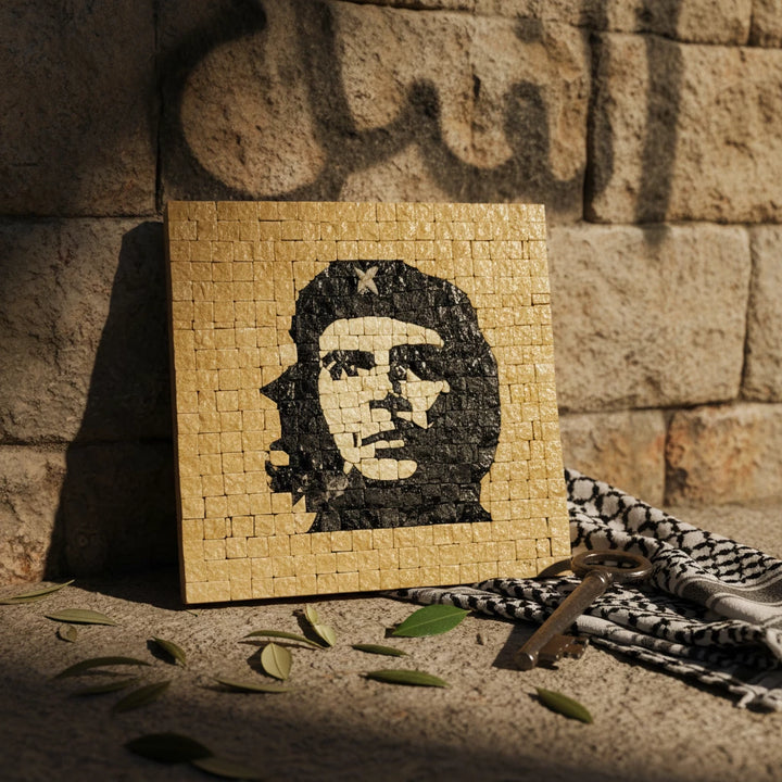 Pal-Mosaic handmade Che Guevara mosaic crafted