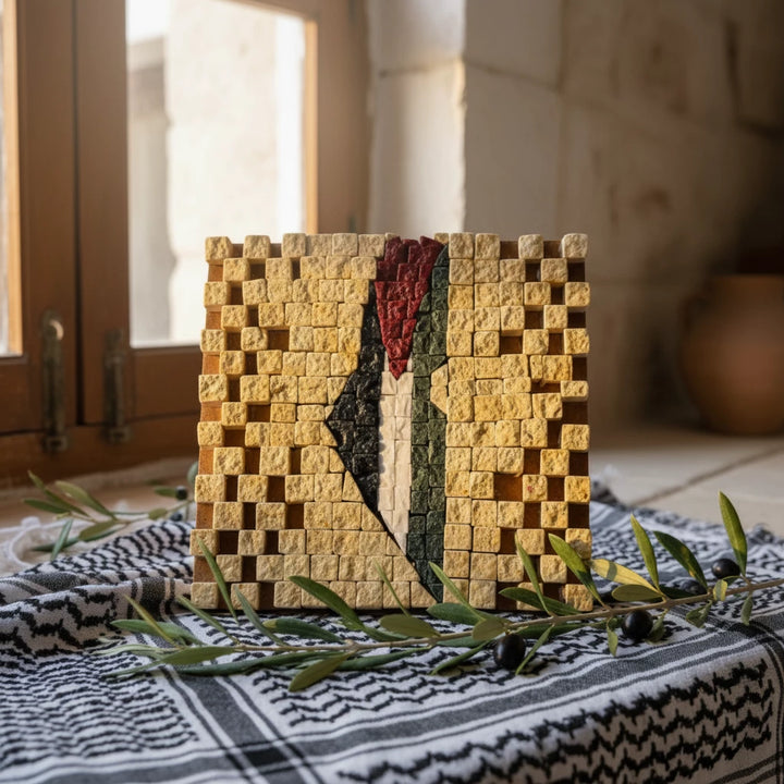  Palestine flag mosaic